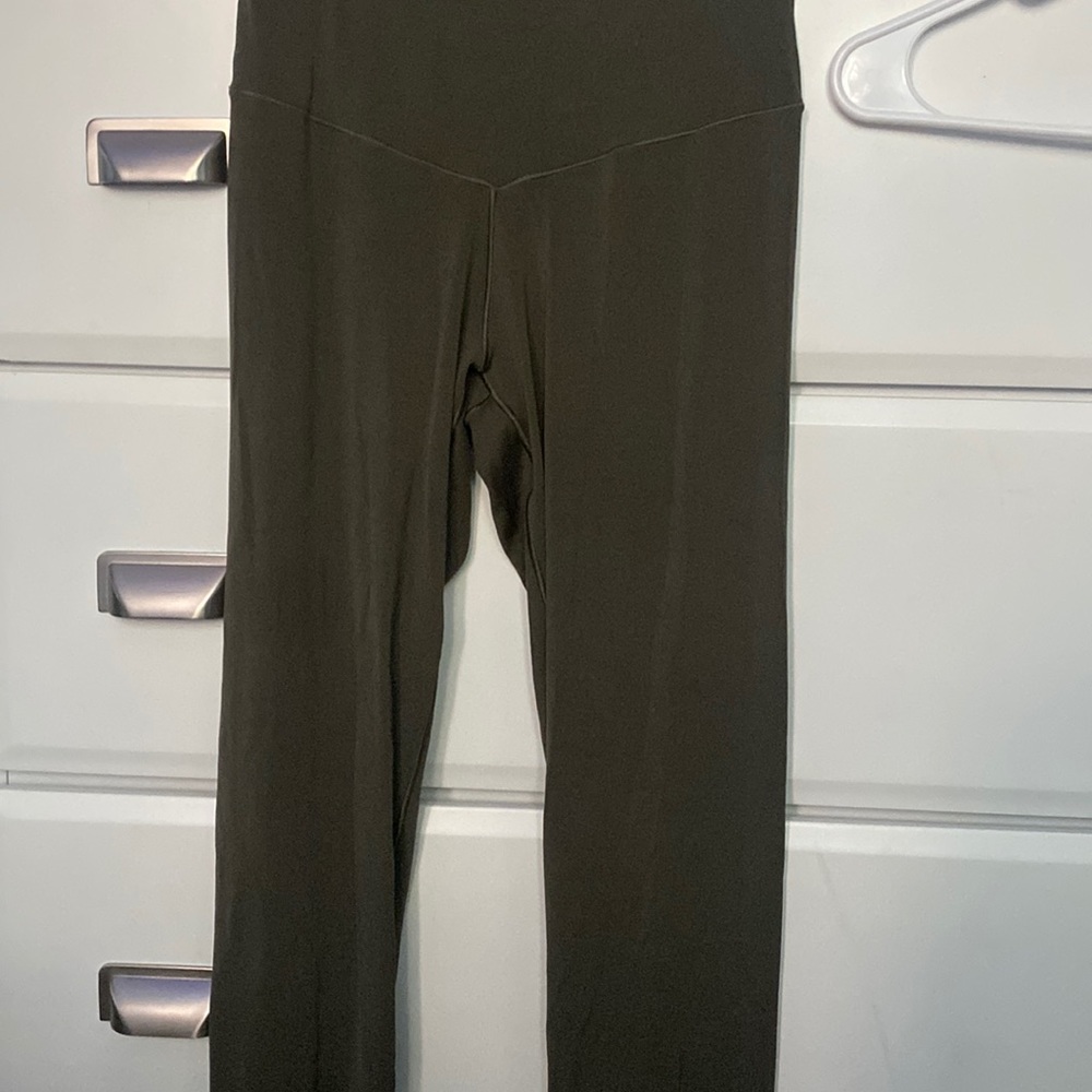 Aerie 7/8 green leggings